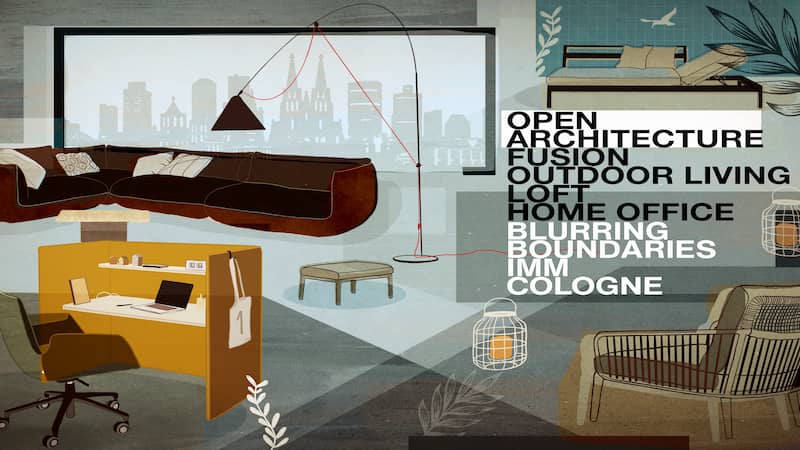 Freiräume in der Wohnung schaffen - so kann es gelingen: Trend Blurring Boundaries 1 Freiräume in der Wohnung schaffen - so kann es gelingen: Trend Blurring Boundaries 1