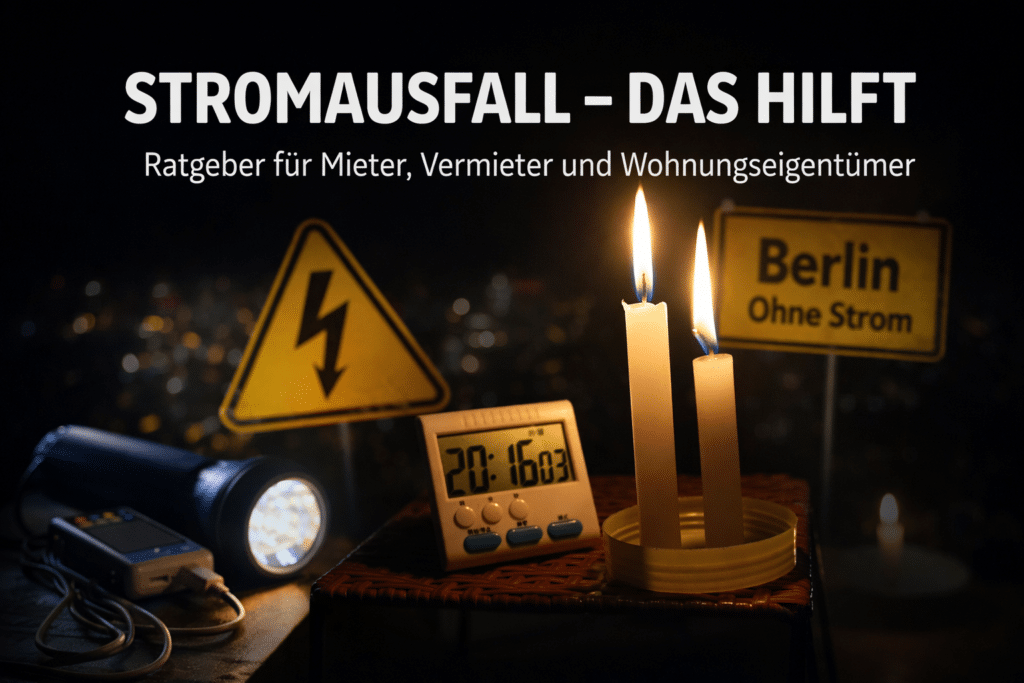 Was tun bei Stromausfall - Ratgeber für Mieter, Vermieter und Wohnungseigentümer 1