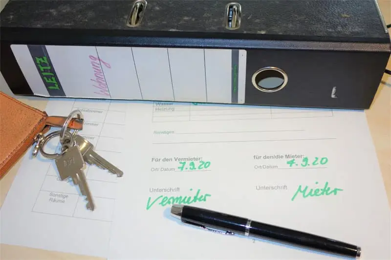 Formular Vermieterbescheinigung, Wohnungsgeberbestätigung 3