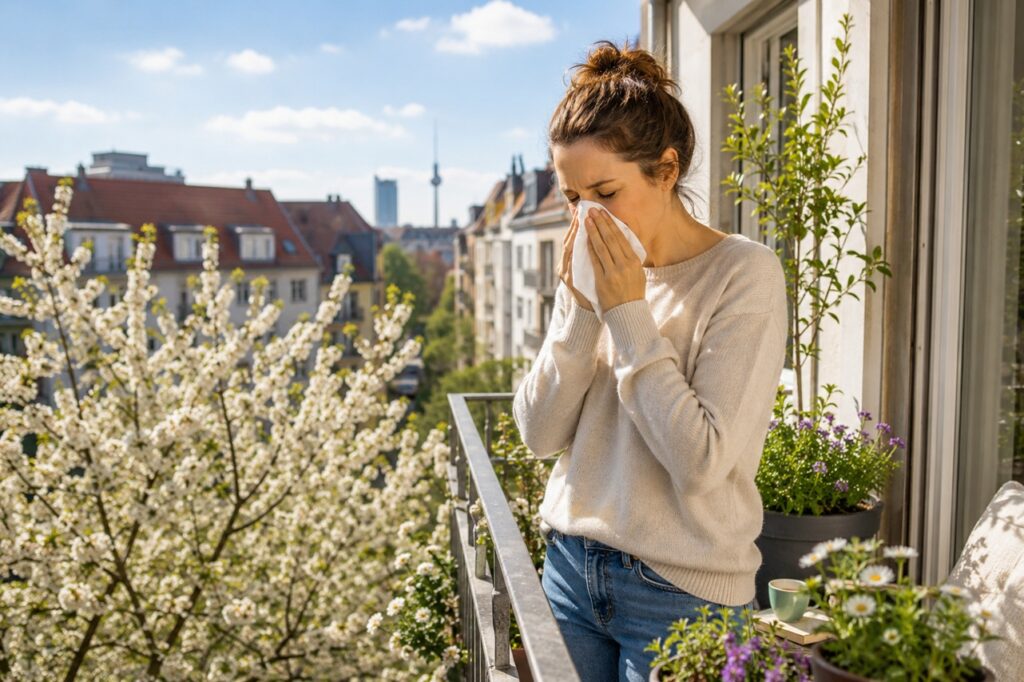 Pollenflug auf dem Balkon: besser lüften – besser wohnen 1 Pollenflug auf dem Balkon: besser lüften – besser wohnen 1