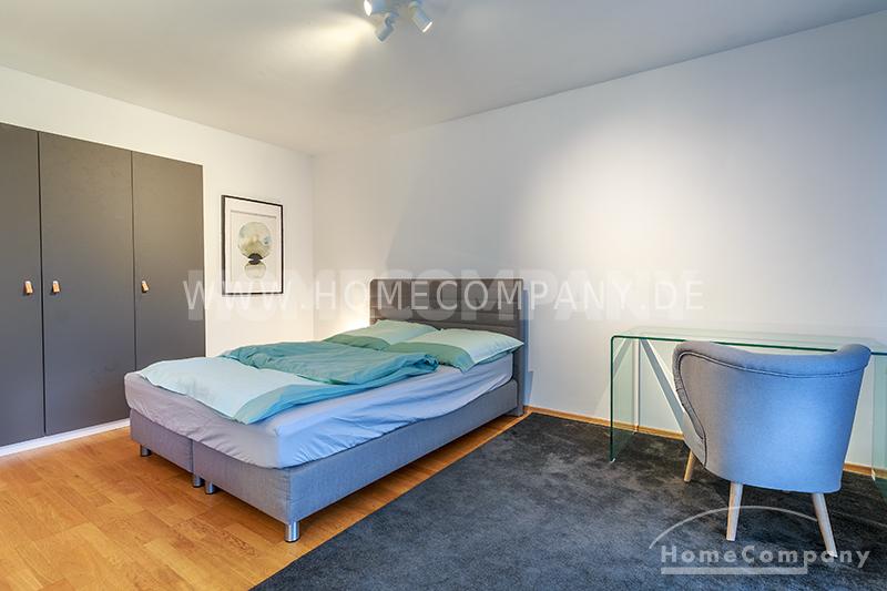Modern möblierte 2-Zimmer-Wohnung mit Balkon in München – Maria-Luiko-Straße 38, 80636 München – Vorschaubild 3