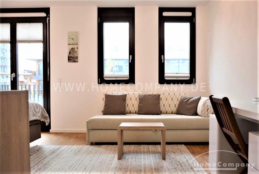 Zentrumsnahe 1-Zimmer-Apartment mit Balkon, 60486 Frankfurt am Main (Bockenheim Gallus Rödelheim Westend-Süd)