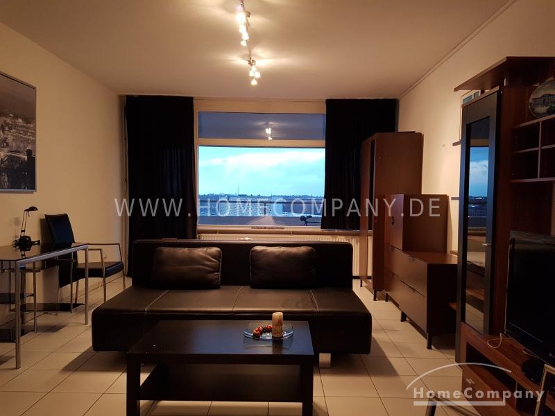 Balkon mit Blick – möblierte 1-Zimmer-Wohnung, 38102 Braunschweig (Braunschweig)