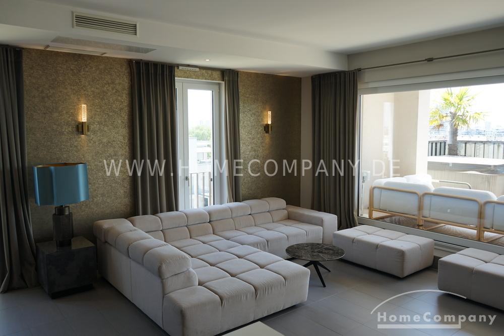 Penthouse mit Skylineblick – Luxus pur, 60486 Frankfurt am Main (Bockenheim Gallus Rödelheim Westend-Süd)