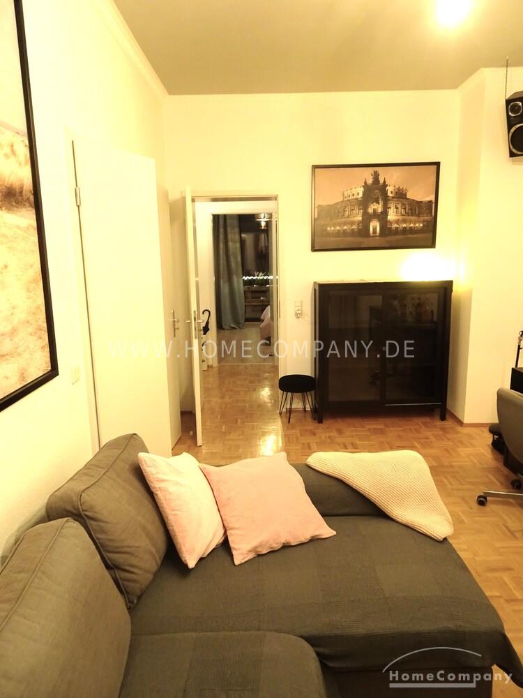 Möbliertes 2-Zimmer Apartment in Dresden - Äußere Neustadt mit Balkon – Görlitzer Straße 5, 1099 Dresden – Vorschaubild 4