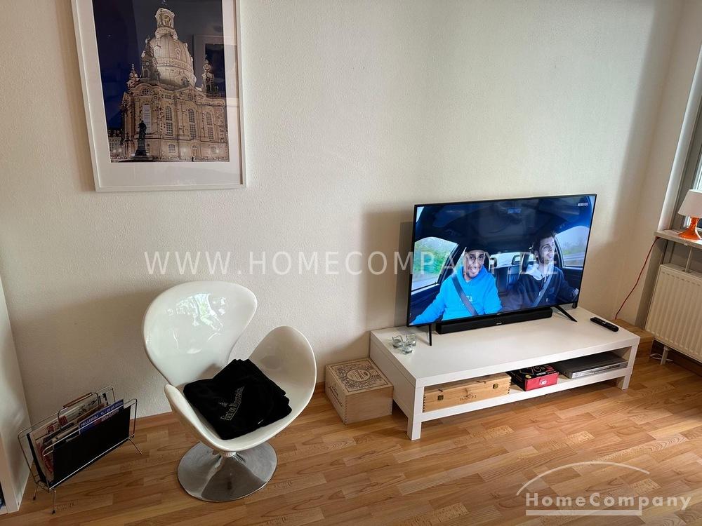 Zentraler 2-Zimmer-Apartment mit Balkon und Parkplätzen – Manitiusstraße 2, 1067 Dresden – Vorschaubild 3