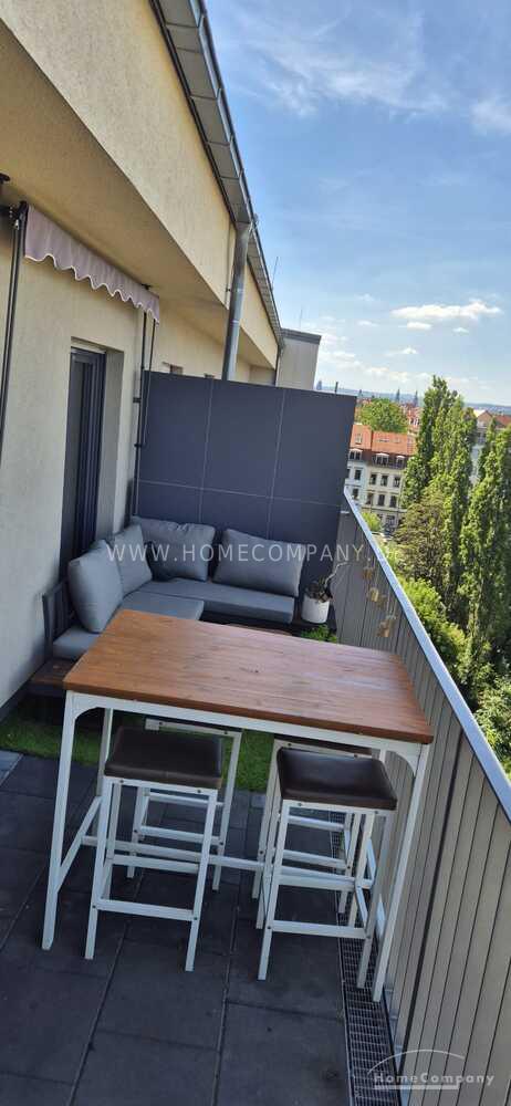 Möbliertes 4-Zimmer-Apartment in Neustadt, 1097 Dresden (Innere Neustadt Leipziger Vorstadt Pieschen-Nord/Trachenberge Äußere Neustadt)