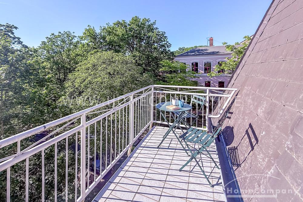 Möbliertes 1-Zimmer-Apartment mit Balkon in Neustadt – 1099 Dresden – Vorschaubild 10