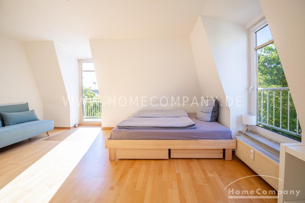 Möbliertes 1-Zimmer-Apartment mit Balkon in Neustadt – 1099 Dresden – Vorschaubild 7