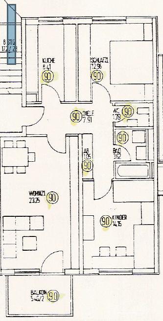 Münchner Freimann Ruhige 3-Zimmer-Wohnung, 80937 München (Milbertshofen-Am Hart)
