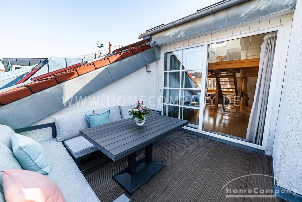 Privatdachterrasse in der Maxvorstadt – Einhuberstr. 12, 80333 München – Vorschaubild 2