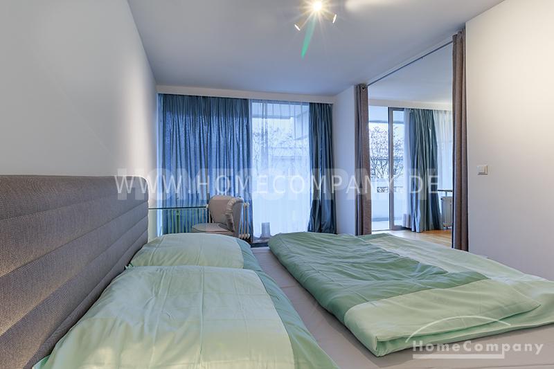 Modern möblierte 2-Zimmer-Wohnung mit Balkon in München – Maria-Luiko-Straße 38, 80636 München – Vorschaubild 4