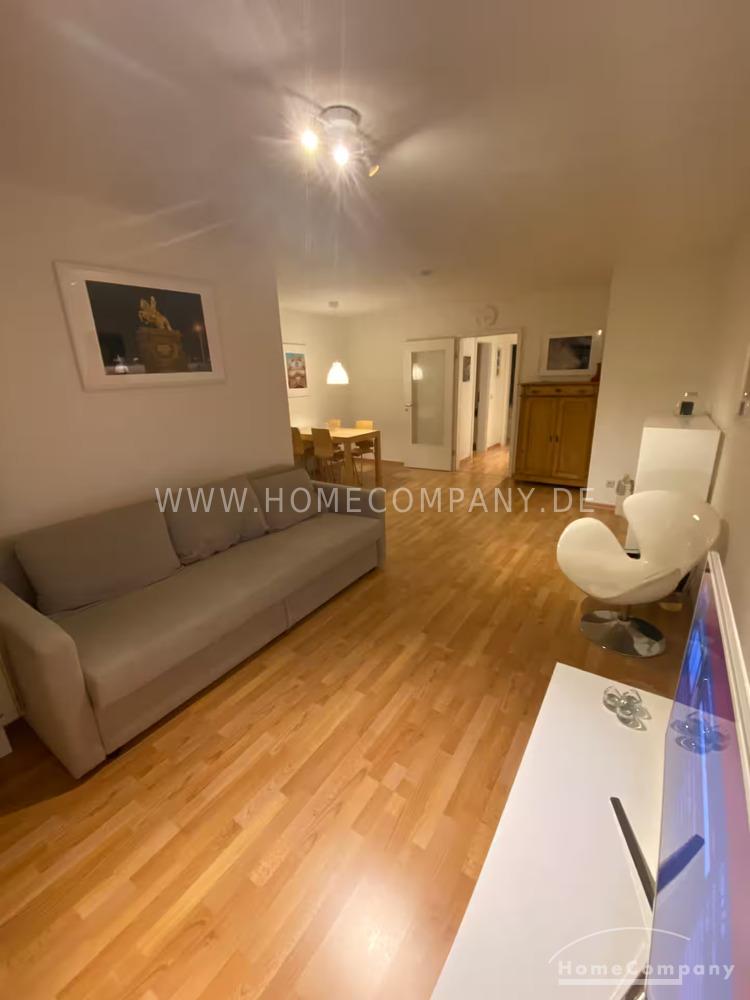 Zentraler 2-Zimmer-Apartment mit Balkon und Parkplätzen – Manitiusstraße 2, 1067 Dresden – Vorschaubild 2
