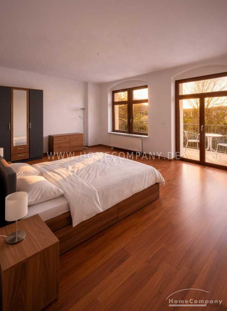 Zentral gelegen mit Balkon, inkl. Möbel Strom – Rückertstraße 17, 1129 Dresden – Vorschaubild 2