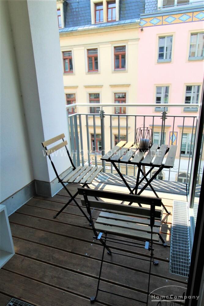Möbliertes 1-Zimmer Apartment in Dresden-Äußere Neustadt mit Balkon – 1099 Dresden – Vorschaubild 12
