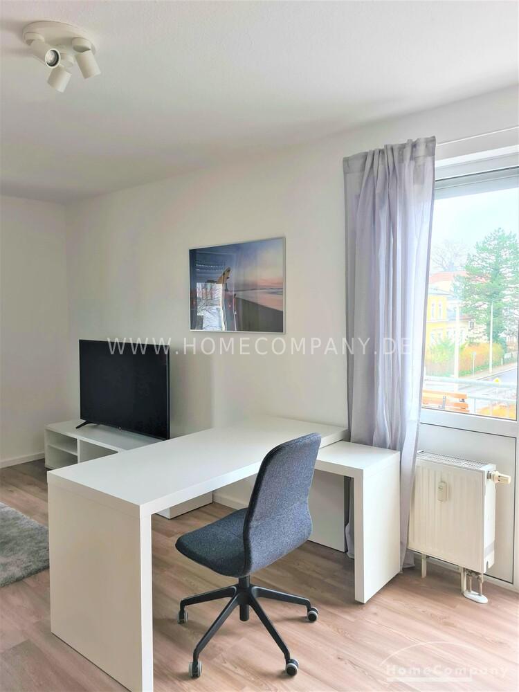 1-Zimmer Apartment mit Balkon in Dresden-Plauen - Möbliert und inklusive Nebenkosten – 1187 Dresden – Vorschaubild 4
