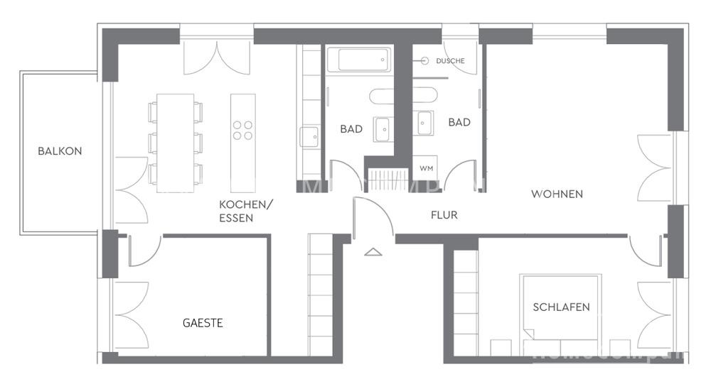 Modern und hochwertig möbliert in Pasing – Landsberger Str. 446, 81241 München – Vorschaubild 17