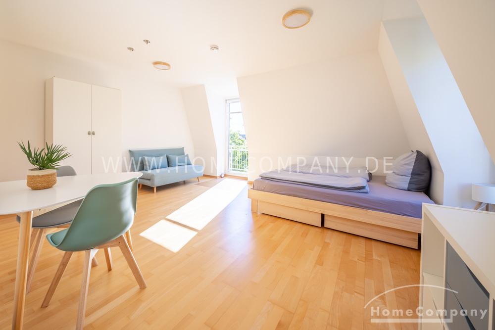 Möbliertes 1-Zimmer-Apartment mit Balkon in Neustadt – 1099 Dresden – Vorschaubild 6