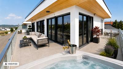 Penthouse in Balingen Stilvoll & barrierearm, 72336 Balingen