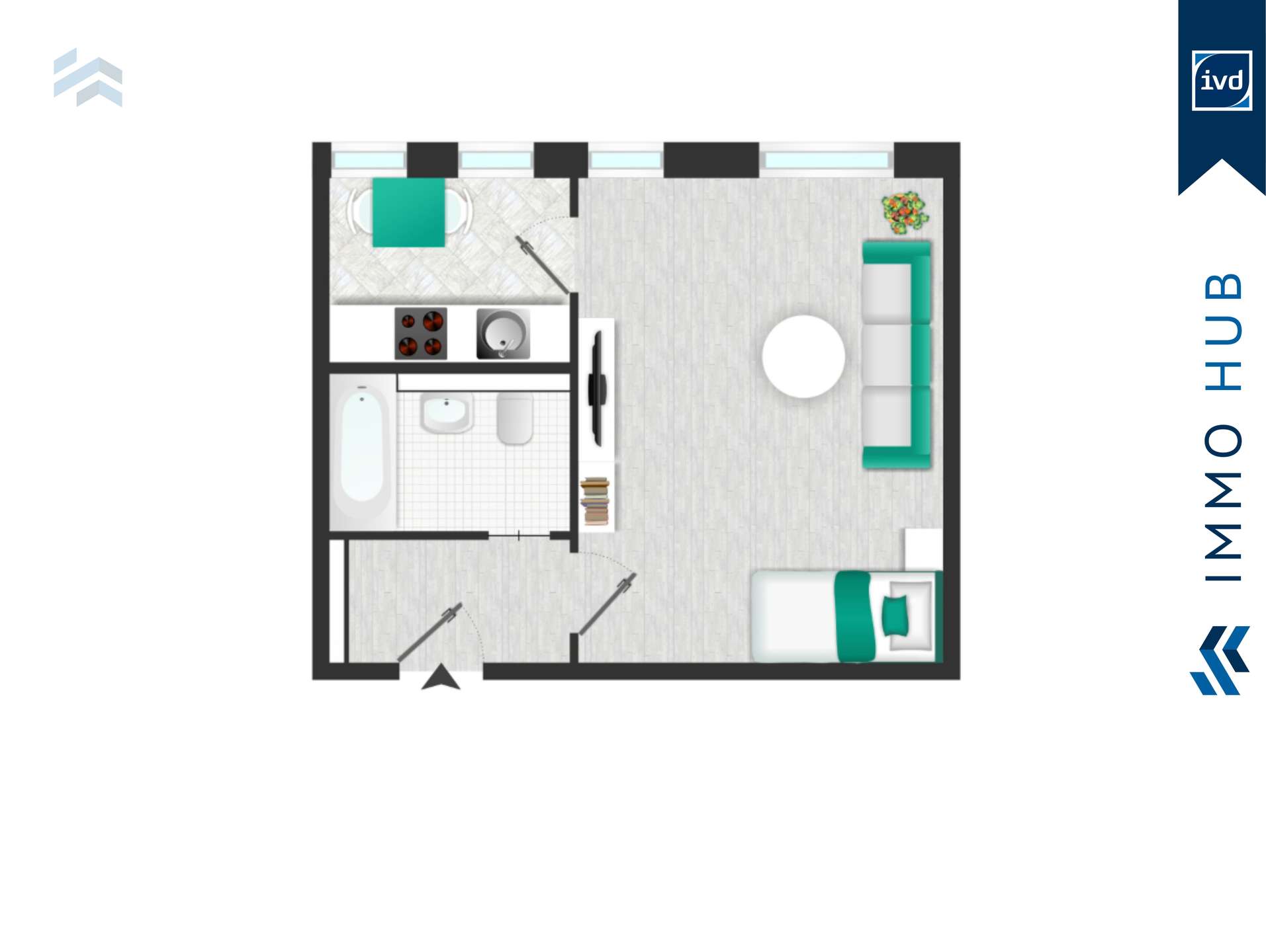Denkmalschutz-Objekt mit grünem Innenhof – Melscher Straße 18, 4299 Leipzig – Vorschaubild 8