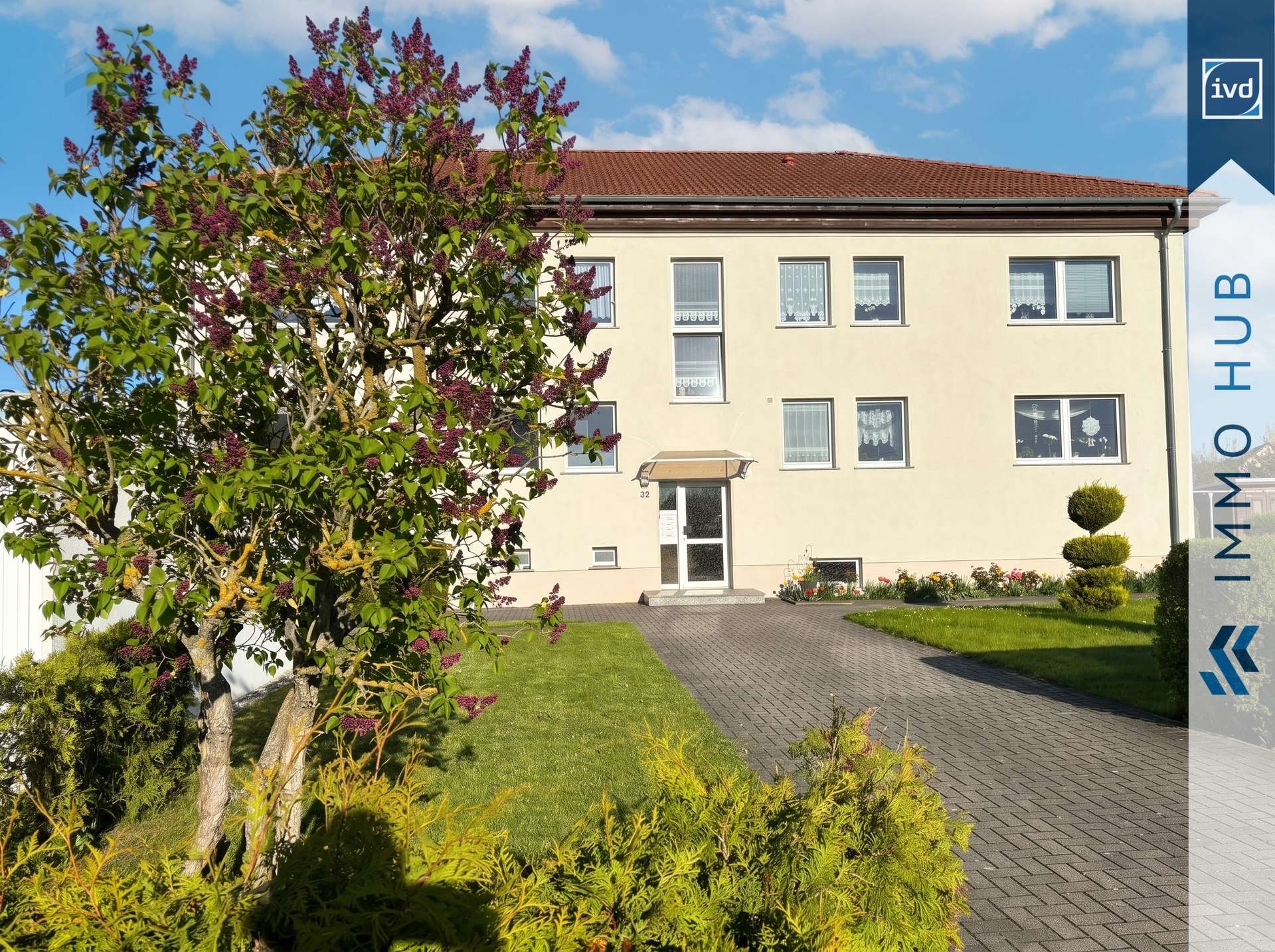 3-Zimmer-Wohnung mit großer Ruhe und Garten, 4552 Borna