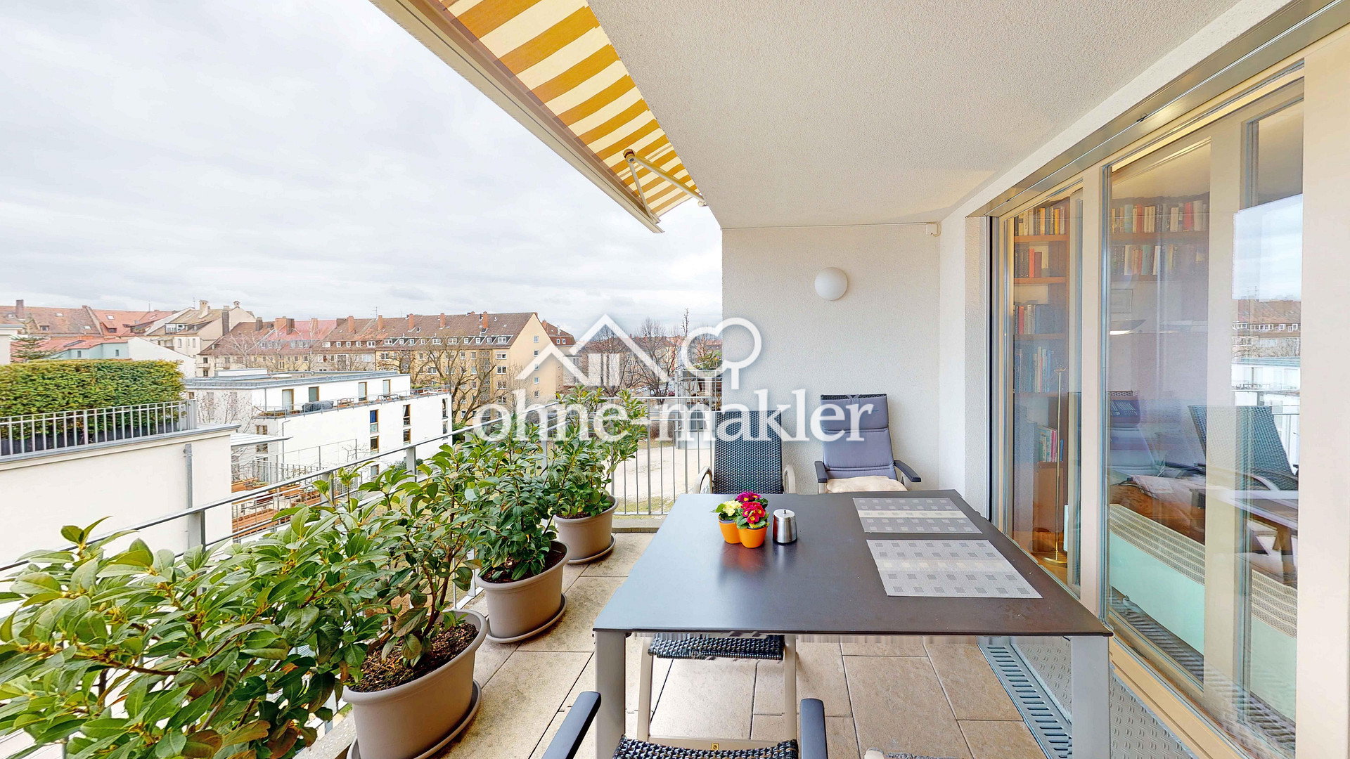 Großzügige 3-Zimmer-Wohnung mit Balkon, 90419 Nürnberg (Kleinweidenmühle Sankt Johannis)