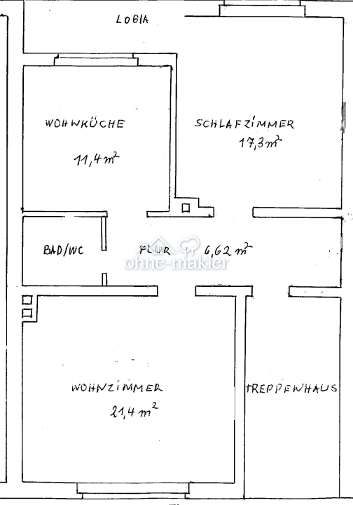 Renovierte Zweizimmer-Wohnung mit Balkon in Essen-Rüttenscheid, 45130 Essen (Rüttenscheid Südviertel)