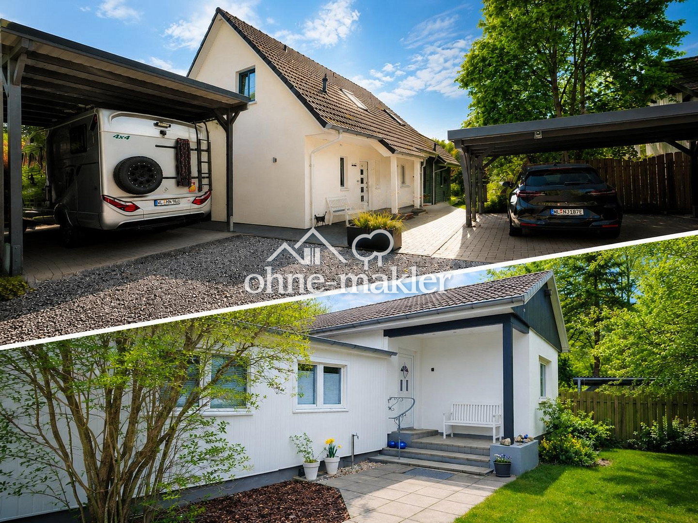 Top gepflegtes Grundstück mit zwei Immobilien im Ortsteil Holm-Seppensen, 21244 Buchholz in der Nordheide
