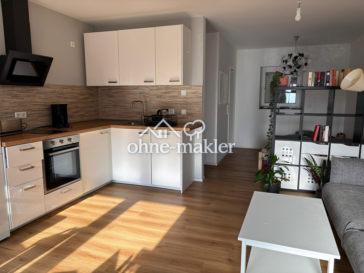 Directly on the Main River, fully furnished, 63065 Offenbach am Main (Offenbach am Main)