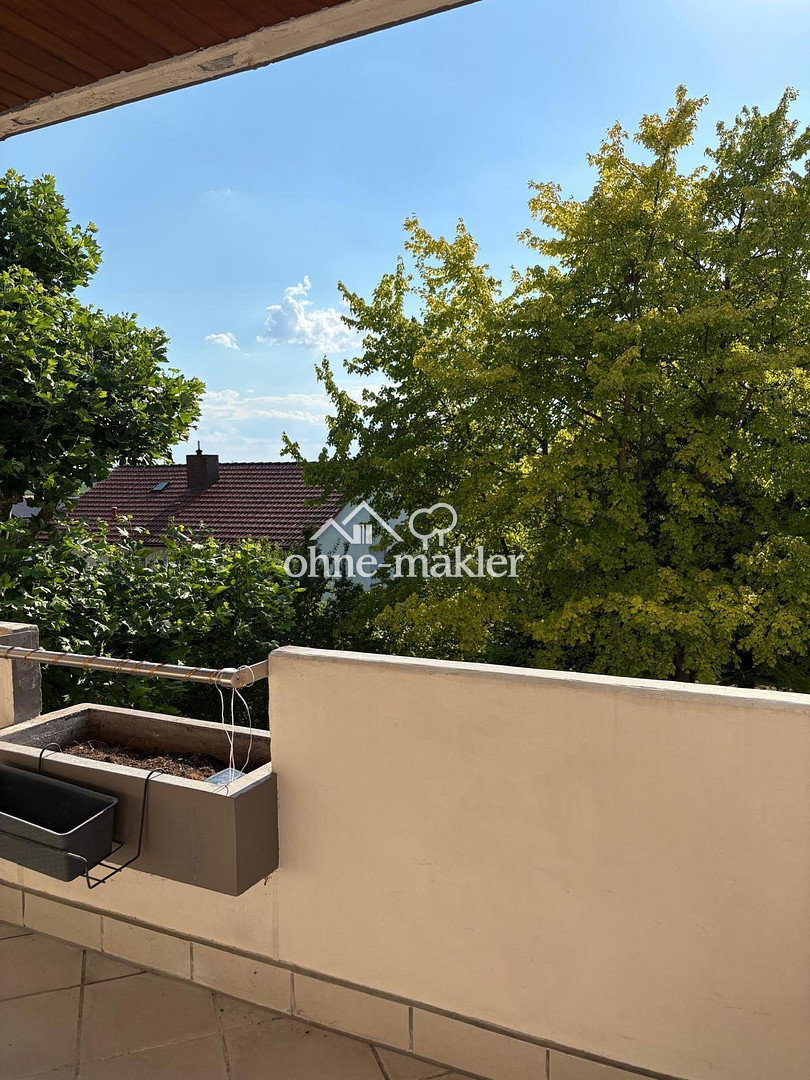 Helle 3-Zimmer-Wohnung mit Balkon in Hemsbach, 69502 Hemsbach