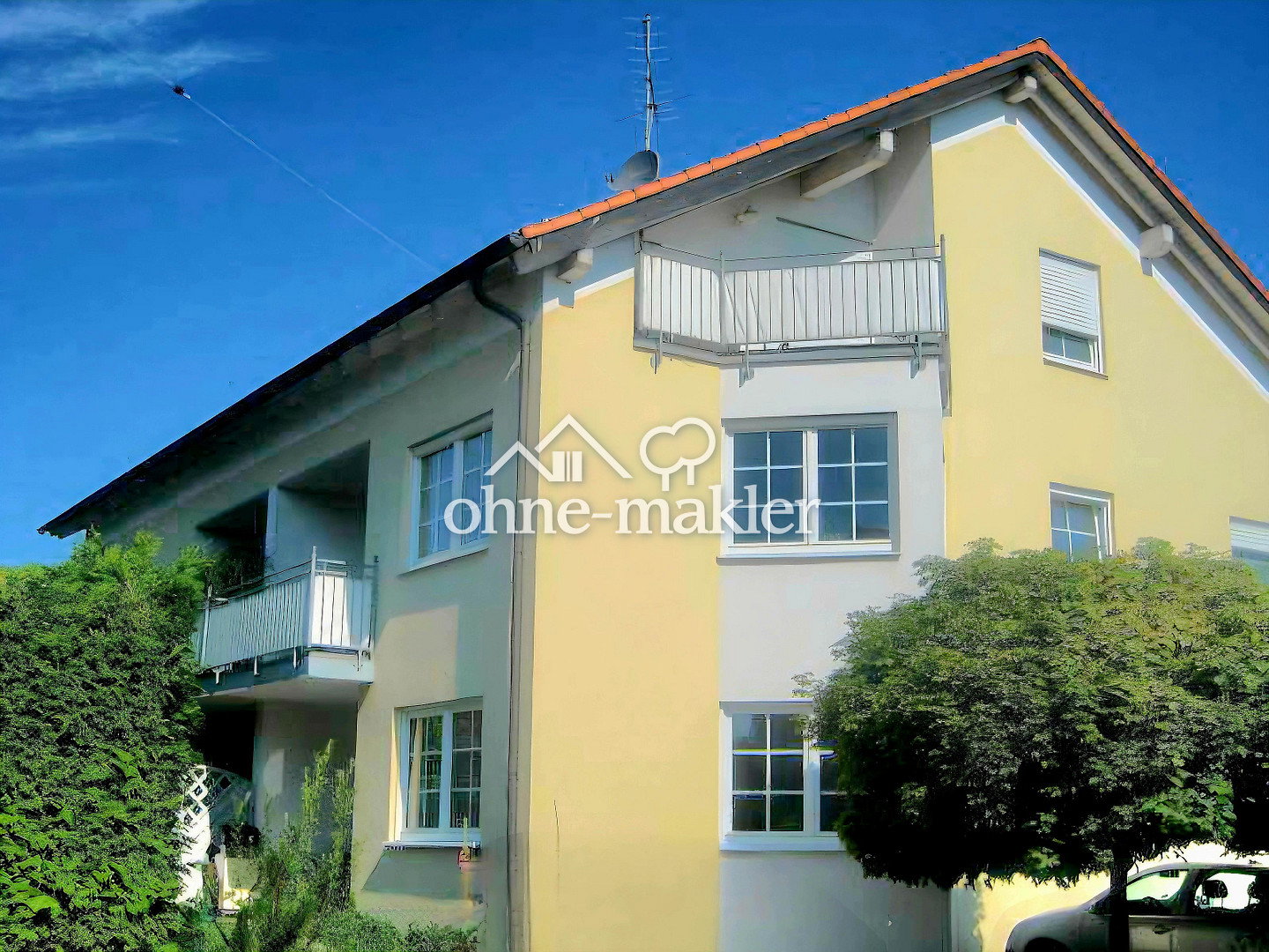 Helle 2-Zimmer-Wohnung mit Balkon Stellplatz, 86420 Diedorf