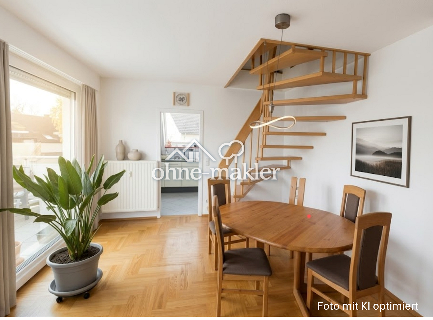 Helle Maisonette mit 2 Stellplätzen in zentraler Lage, 42781 Haan