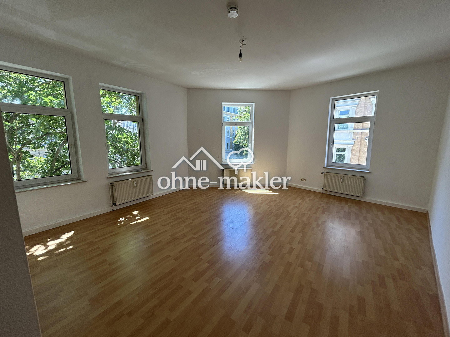Helle 1-Raum-Wohnung – Grün umgeben in Halle Saale, 6110 Halle (Saale) (Damaschkestraße Gesundbrunnen Innenstadt Lutherplatz Saaleaue)