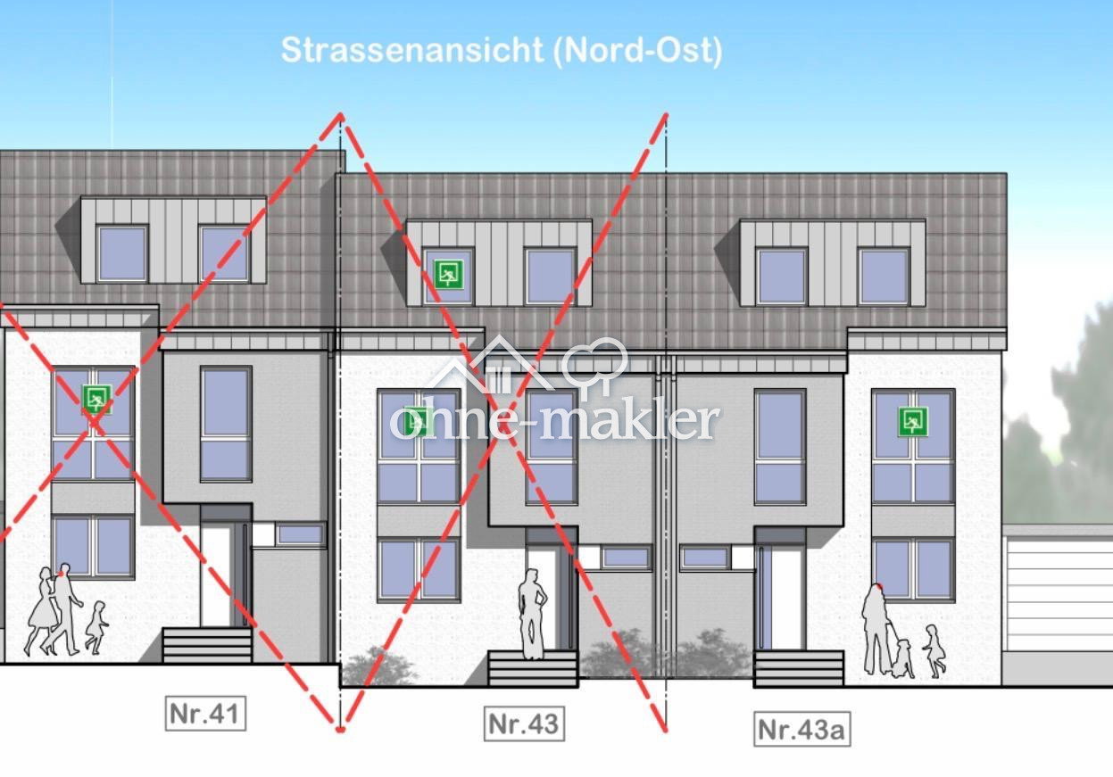 Modernes Reihenendhaus mit Garten in Rommerskirchen-Oekoven, 41569 Rommerskirchen