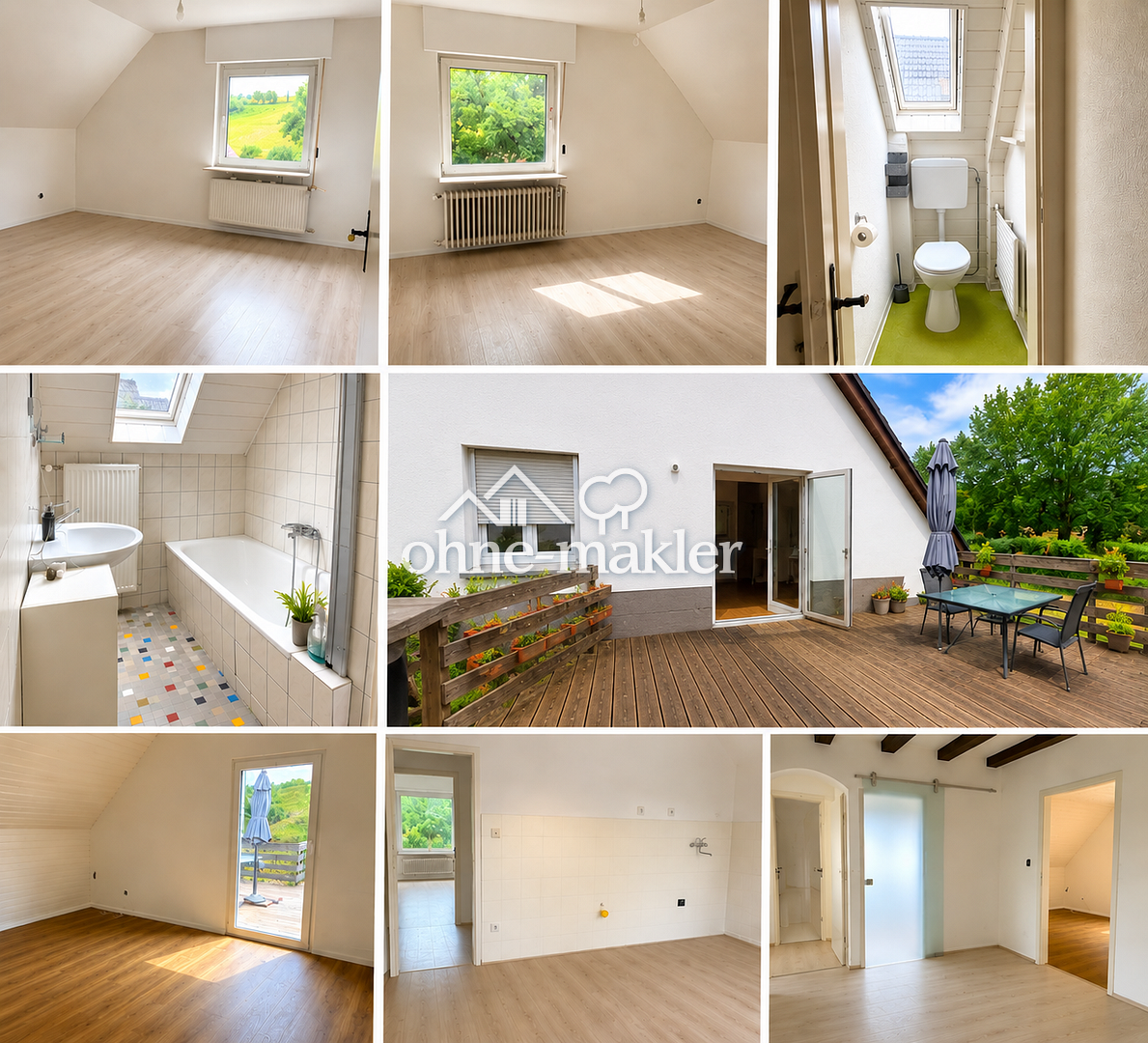 Tolle 3-Zimmer-Wohnung mit Terrasse und Garten, 64646 Heppenheim (Bergstraße)