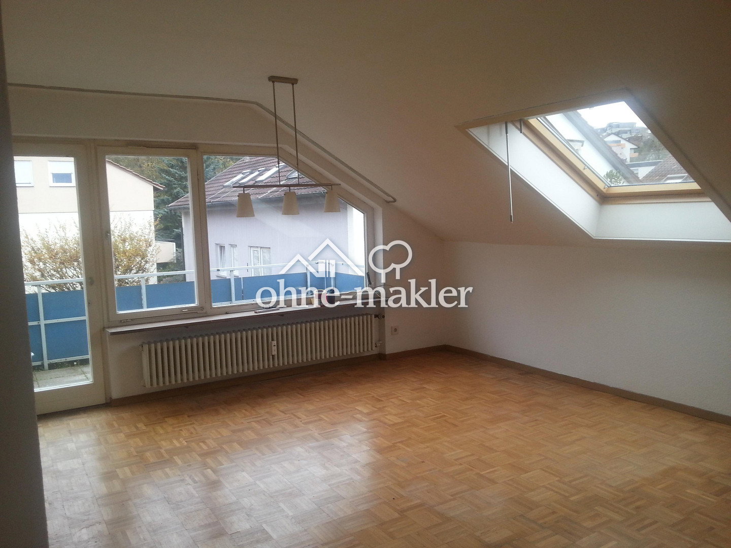 Dachgeschosswohnung in Stuttgart-Hofen, provisionsfrei, 70378 Stuttgart