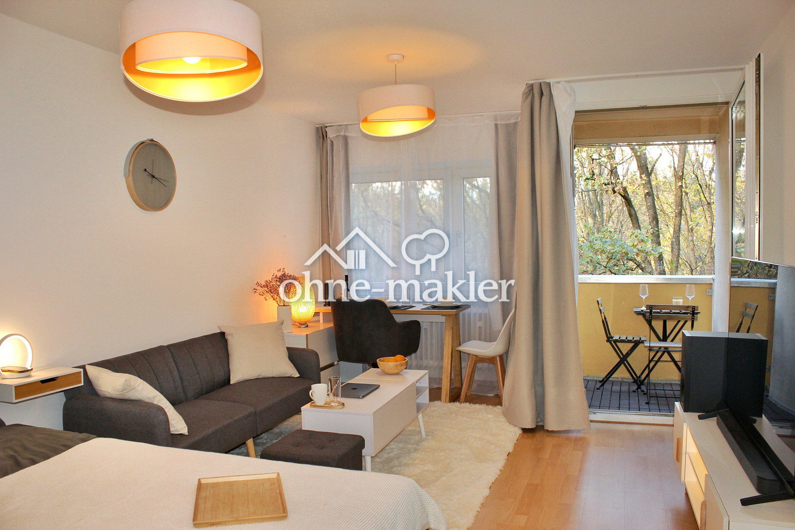 Voll möbliert & zentral Forstenried Apartment, 81476 München (Thalk. Obersendl.-Forsten-Fürstenr.-Solln)