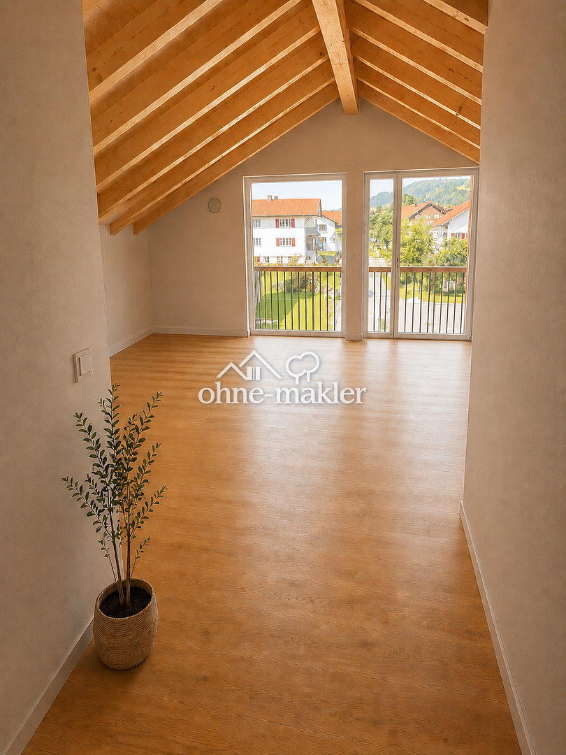 Dachgeschoss-Wohnung mit Bergblick am Grüntensee, 87466 Oy-Mittelberg