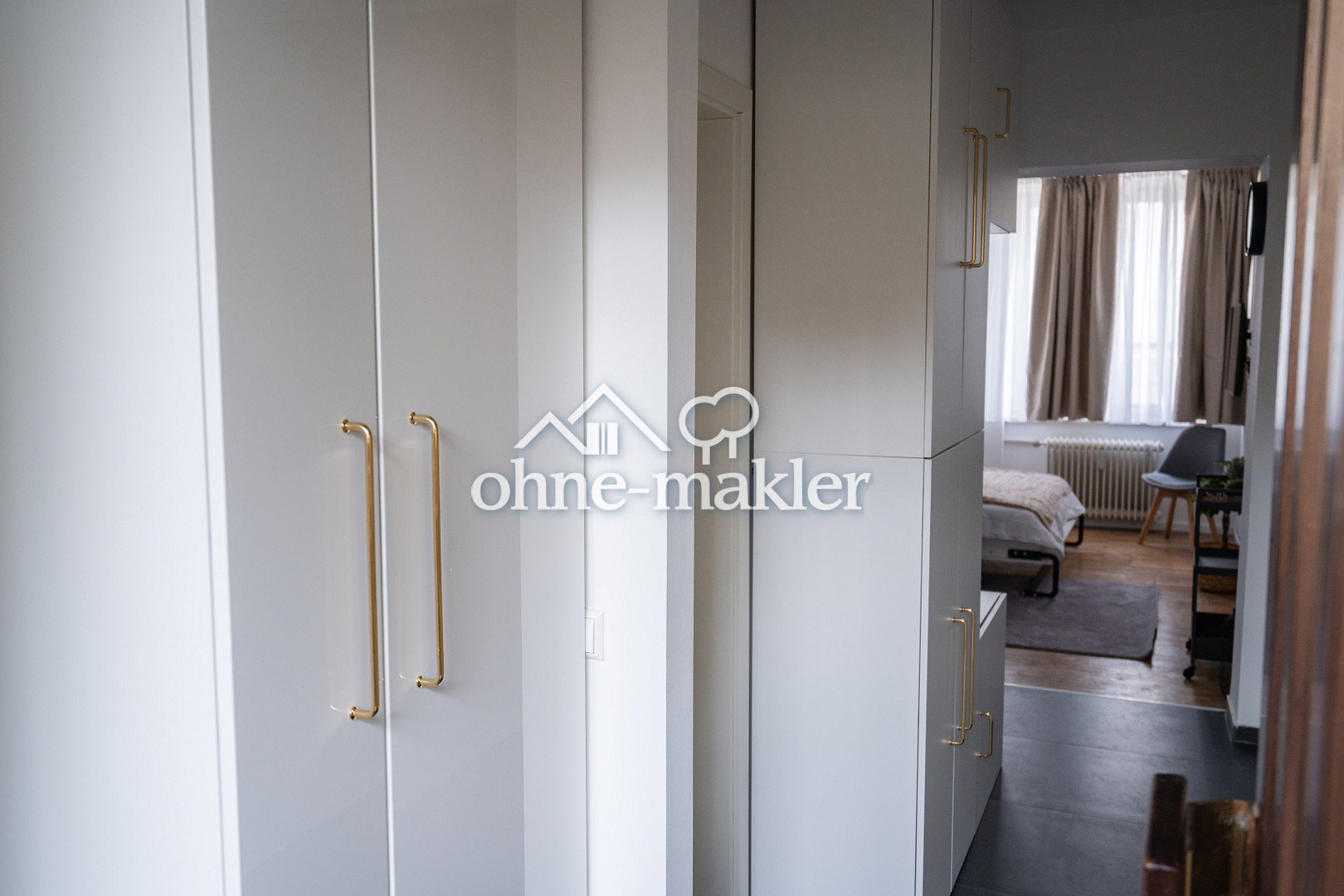 stilvolles studio mit parkblick in münchen, 80469 München (Altstadt-Lehel Ludwigsvorstadt-Isarvorstadt)
