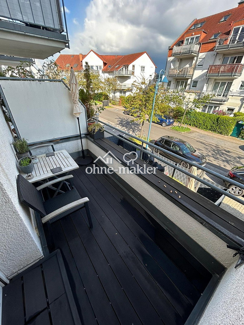 Sonnige 2-Zimmer-Wohnung mit Balkon in Hochheim am Main, 65239 Hochheim am Main