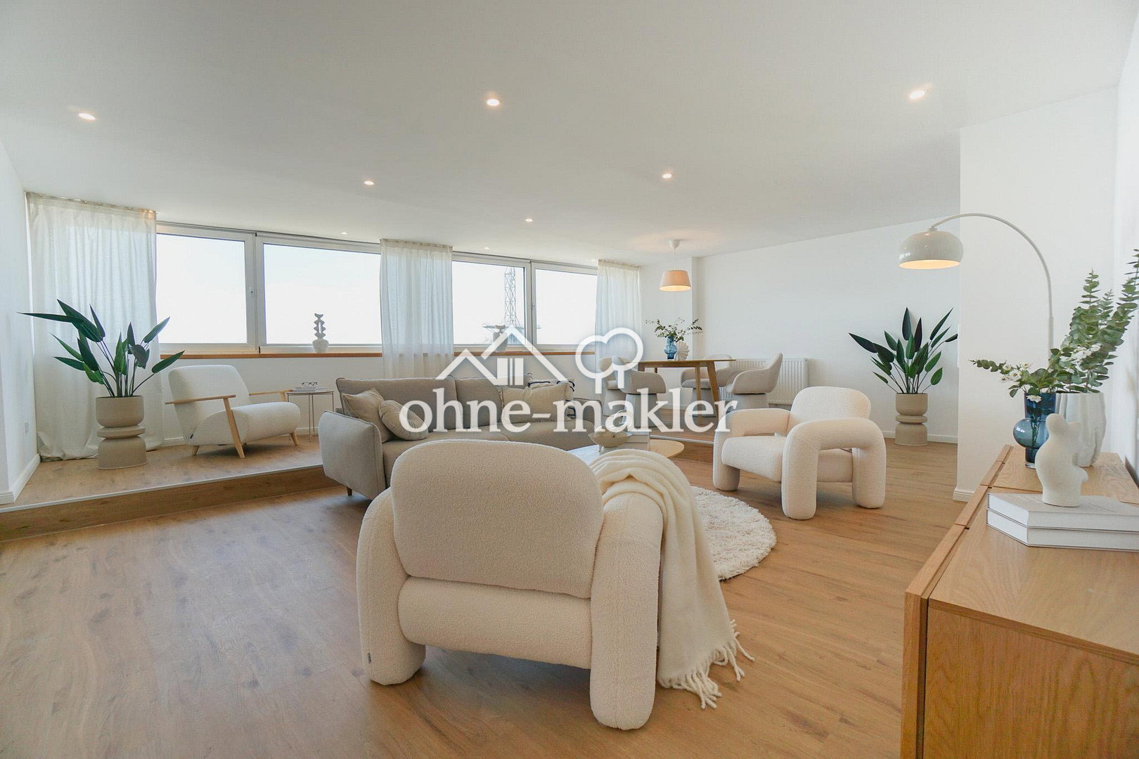 Exklusive Penthouse mit Weitblick - provisionsfrei, 27568 Bremerhaven (Lehe Mitte Überseehafen)