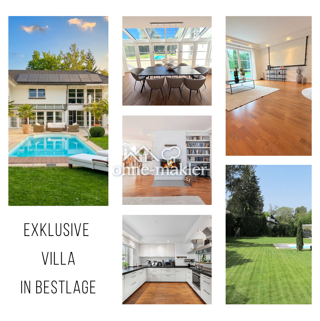 Traumvilla in München-Pullach – Exklusiv & Modernisiert, 81479 München (Thalk. Obersendl.-Forsten-Fürstenr.-Solln)