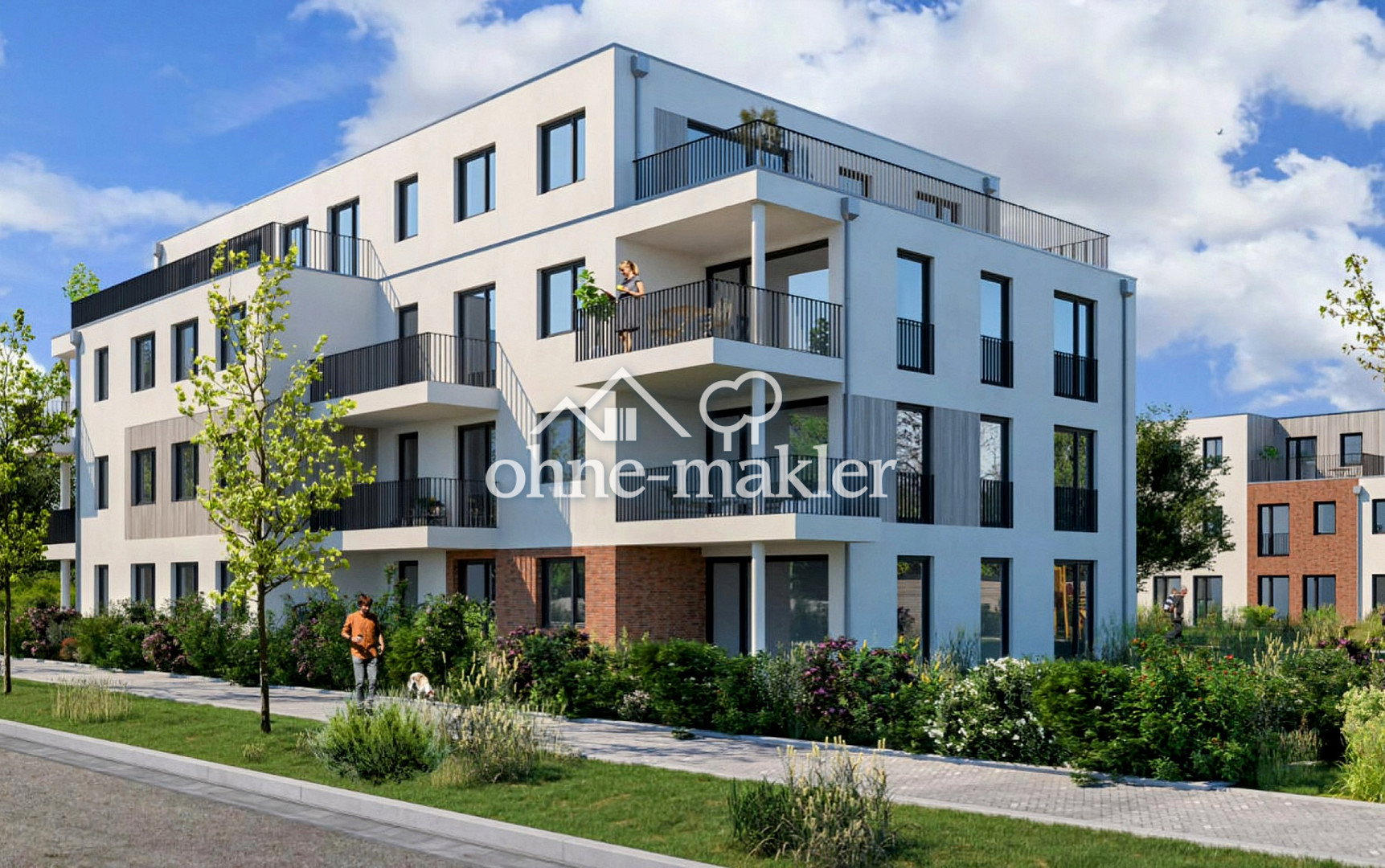 Erstbezug 2-Zimmer-Wohnung in Toplage, 21337 Lüneburg