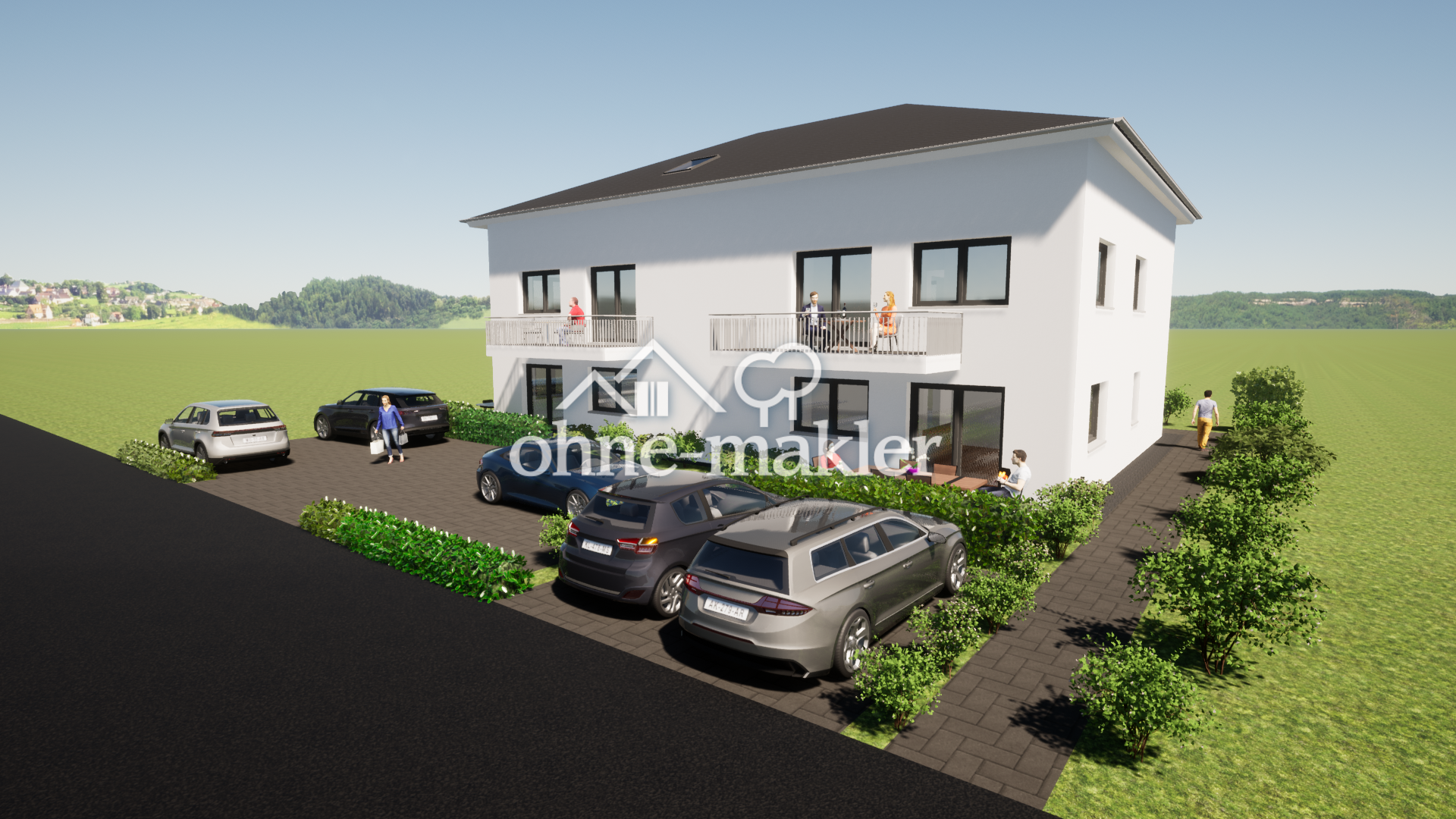 Neubau in Cham Terrasse & E-Ladestation, 93413 Cham