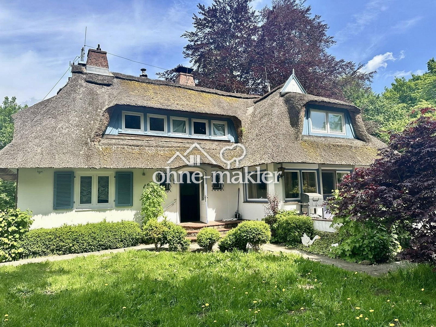 Idyllisches Reetdachhaus nahe der Ostsee, 24321 Giekau (Engelau)