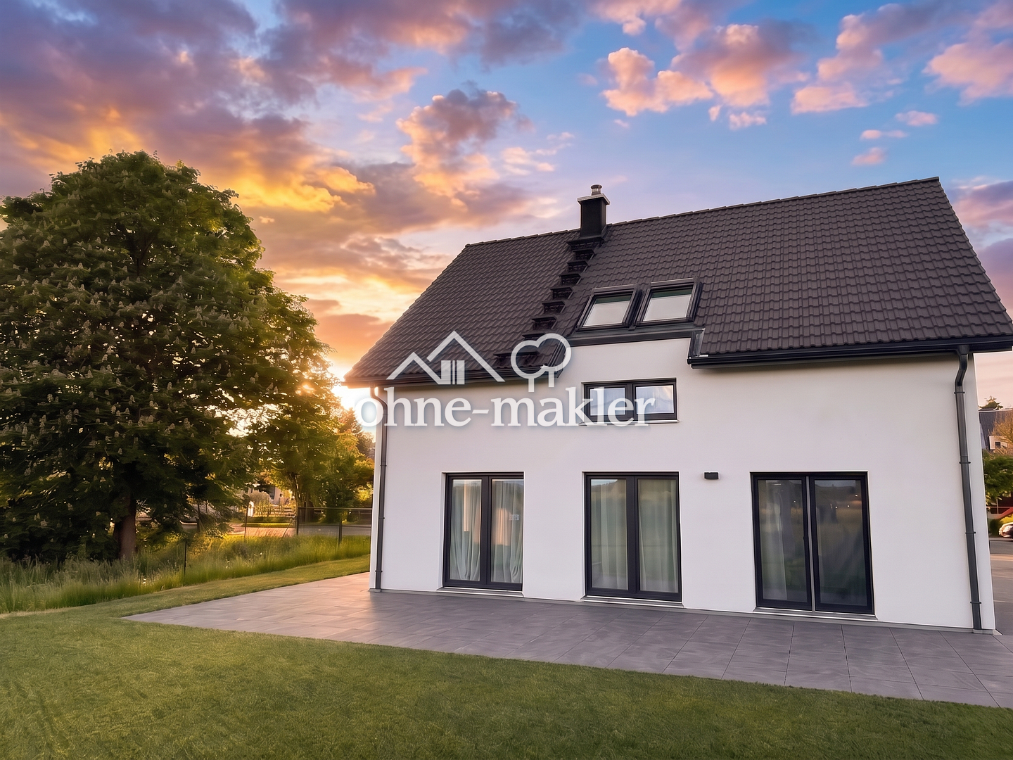 Panoramablick im modernen EinzEHaus, 95185 Gattendorf