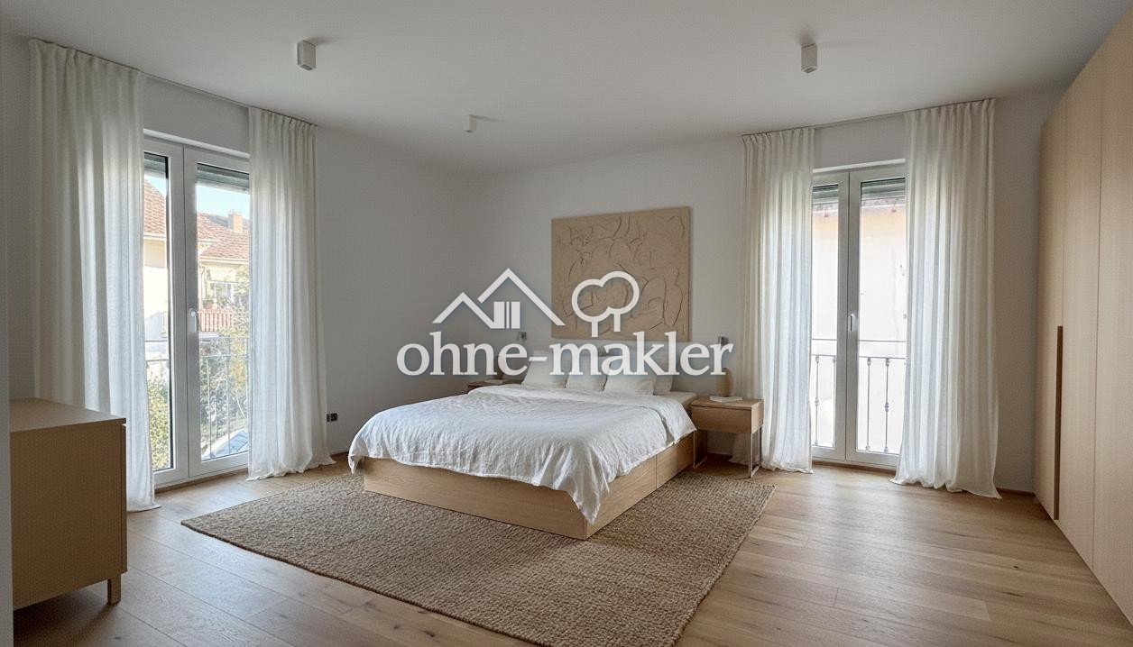 Modernes 3-Zimmer-Appartement – Erstbezug mit Balkon Garten, 63071 Offenbach am Main (Offenbach am Main Tempelsee)