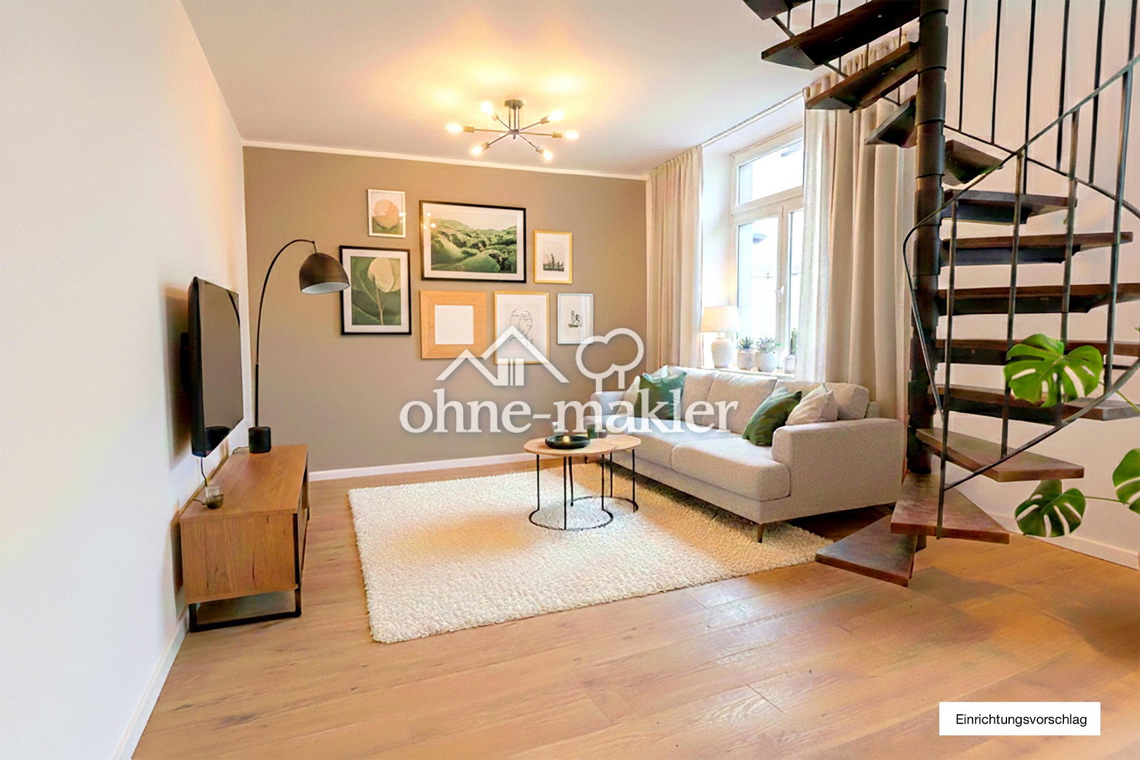 Maisonette in Barmen – provisionsfrei & modern, 42283 Wuppertal (Barmen)