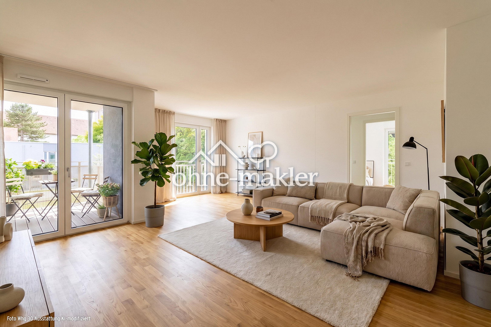 Helle 4-Zimmer-Wohnung mit 2 Balkonen in München, 80937 München (Milbertshofen-Am Hart)