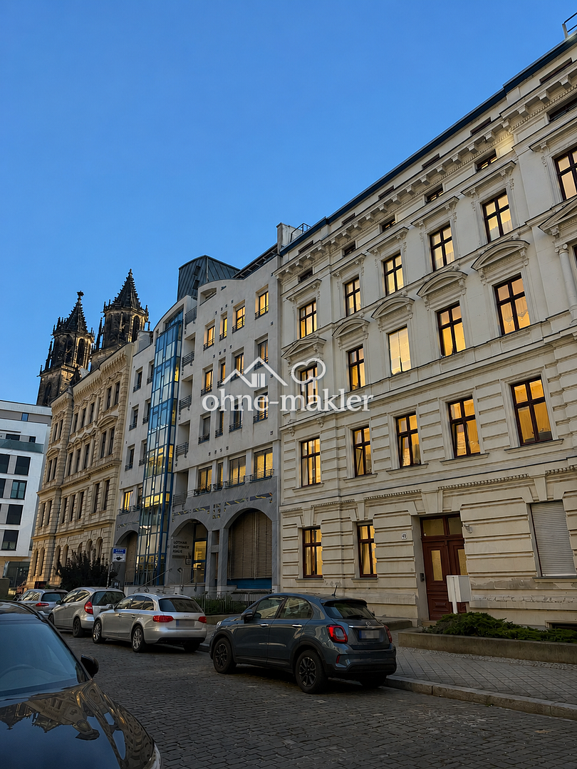 Altbauwohnung am Dom – Erstbezug mit Balkon, 39104 Magdeburg (Altstadt Buckau)